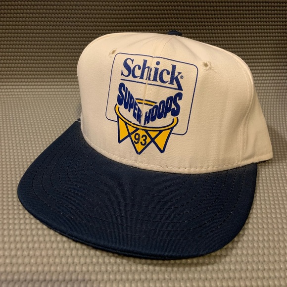 Reebok Other - Vintage Reebok Schick Super Hoops 1993 Snapback Baseball Hat MADE IN USA